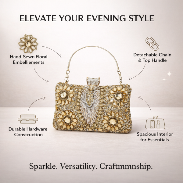 Golden Empress Handbag