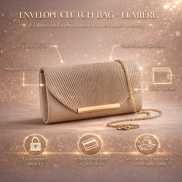 Lumière Clutch Bag