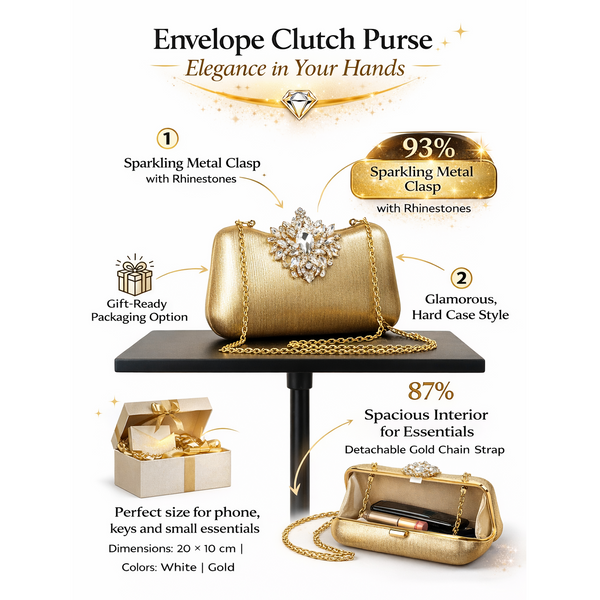 Aurora Jewel Clutch